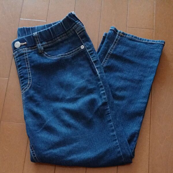 ストレッチ 7部丈 デニムパンツ