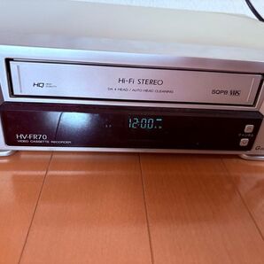 Aiwa HV-FR70 VHSビデオデッキ 通電のみ確認 ジャンク品 アイワ