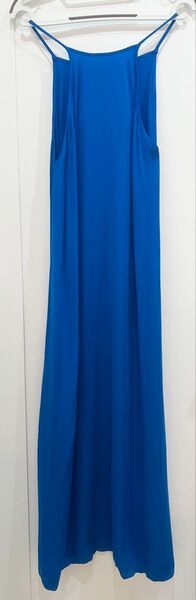 新品★ZARA ワンピース キャミソール ロングワンピース マキシワンピース マキシ丈 ブルー 青 リゾートワンピース リゾート