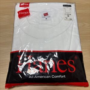 Hanes クルーネックTシャツ Mサイズ 白 2枚組
