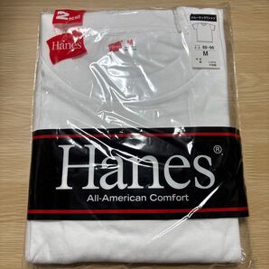 Hanes クルーネックTシャツ 2枚組 M ホワイト