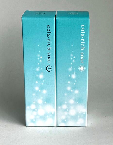 新品未開封 コラリッチ cola rich soar ダーマベースセラム デイ ナイト セット 美容液 28ml
