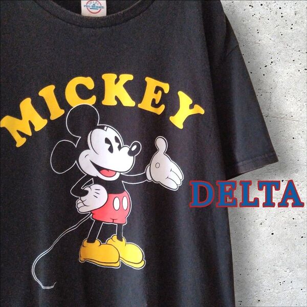 ディズニー ミッキーマウス Tシャツ アメリカ古着 M