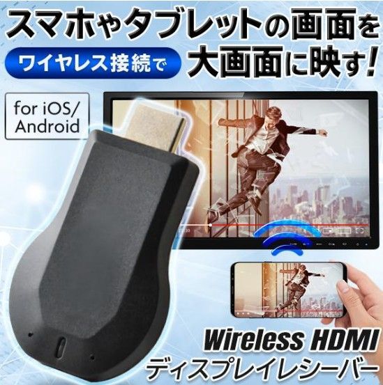 HDMI/Wi-Fi/ミラーリング/ワイヤレスレシーバー