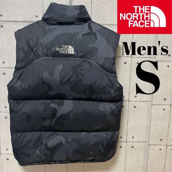 【極美品】 ノースフェイス ダウンベスト ヌプシ THE NORTH FACE S