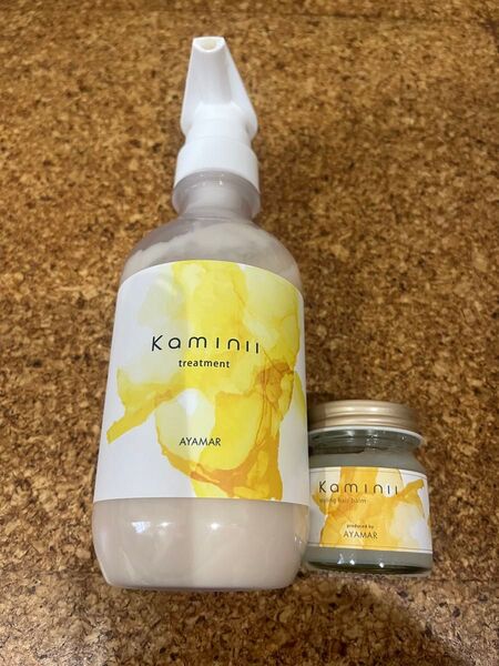 ゲリラセール!カミニー あやまる AYAMAR Kaminil トリートメント スタイリングバーム セット オーガニック ヘアケア