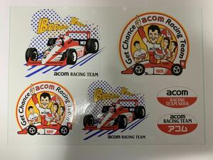 全日本F3000選手権 アコムレーシングチームノバ ステッカー マウロ マルティニ