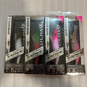 WILD CHASE 2.5号 4個セット