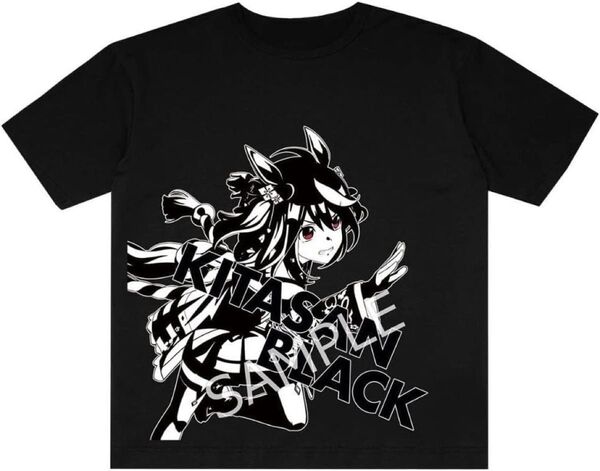 ウマ娘 プリティーダービー 公式BIGサイズTシャツ キタサンブラック