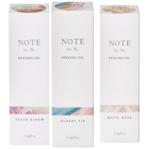 NOTE by N. スタイリングオイル 30ml 3種