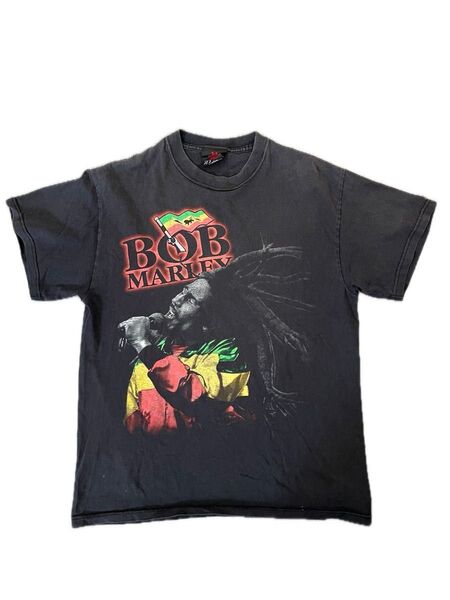 ボブマーリー USA製 90s ロックTシャツ 古着 半袖 Mサイズ ザイオンルーツウェア ZION ヴィンテージ