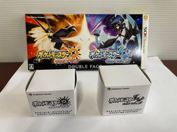 ポケットモンスター ウルトラサン ウルトラムーン ダブルパック 限定フィギュアつき あかつきのつばさ たそがれのたてがみ