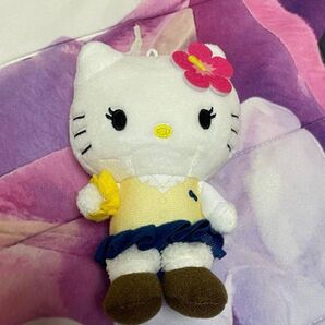【新品】平成コギャル キティ キーホルダー マスコット ぬいぐるみ