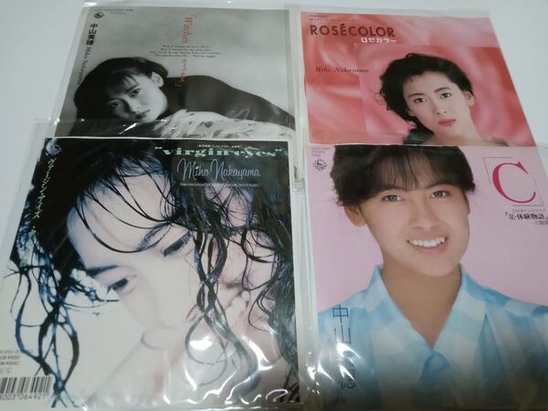 中山美穂 激レアレコード4枚