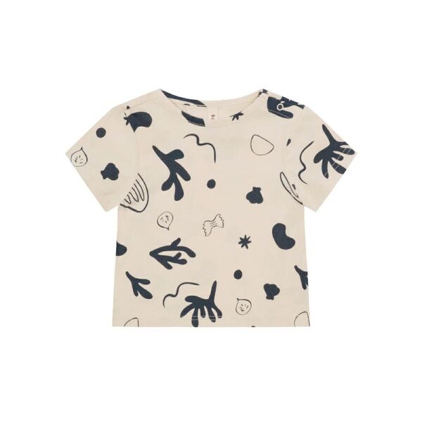 organic zoo Capri Undyed Cotton Classic T-Shirt 3-4y