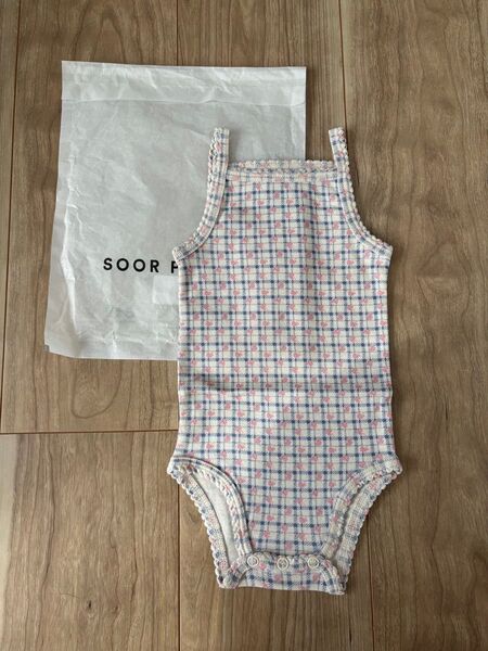 soor ploom essential キャミソール ロンパース 6-12m