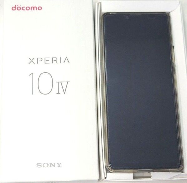 Xperia 10 IV SO-52C 黒 ドコモ SIMロック解除