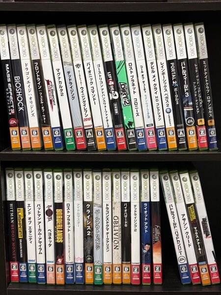 XBOX360 100本以上ソフト 新品あり