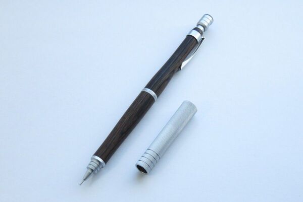 PILOT s20 0.5mm ダークブラウン シャープペンシル s10グリップ付 木軸