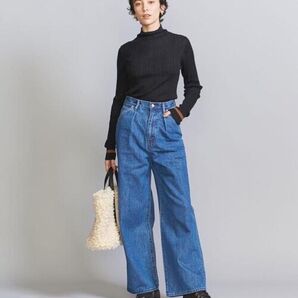 BEAUTY&YOUTH UNITED ARROWS タックフレア デニムパンツ