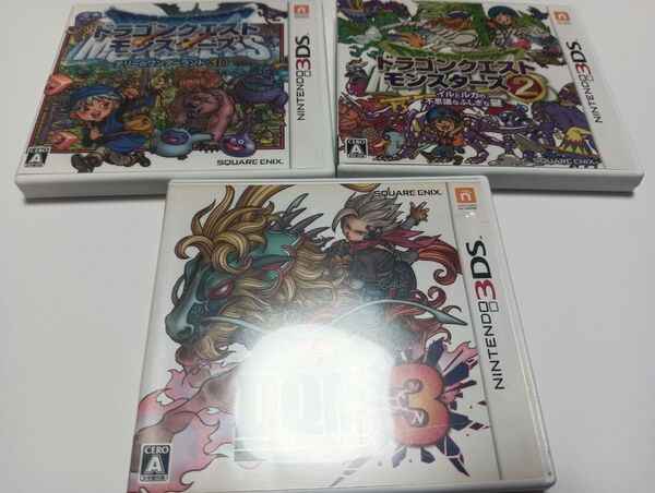 3DS ソフト★ 3本セット ドラゴンクエストモンスターズ