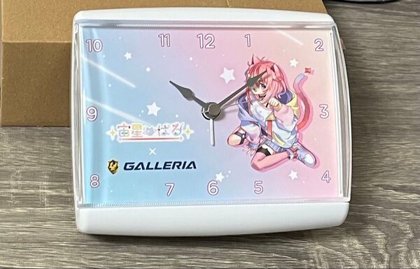 宙星ぱる GALLERIA コラボ 目覚まし時計 ボイス付き