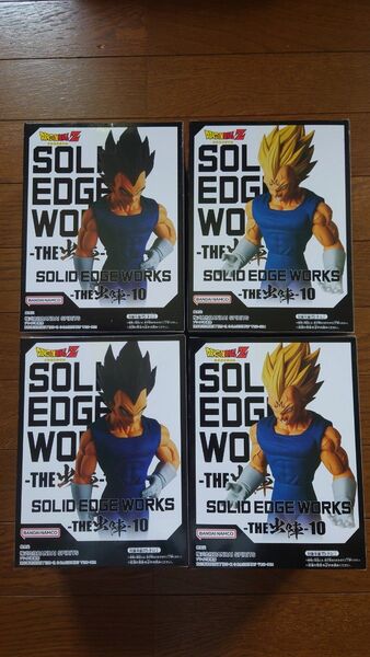 ドラゴンボールZ SOLID EDGE WORKS THE出陣10 ベジータ 魔人ベジータ 2種セット 2セット 新品未開封