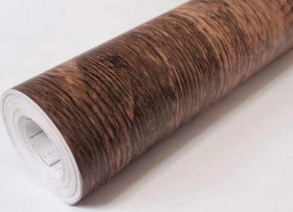 壁紙シール 木目 ブラウン 45cm×10m