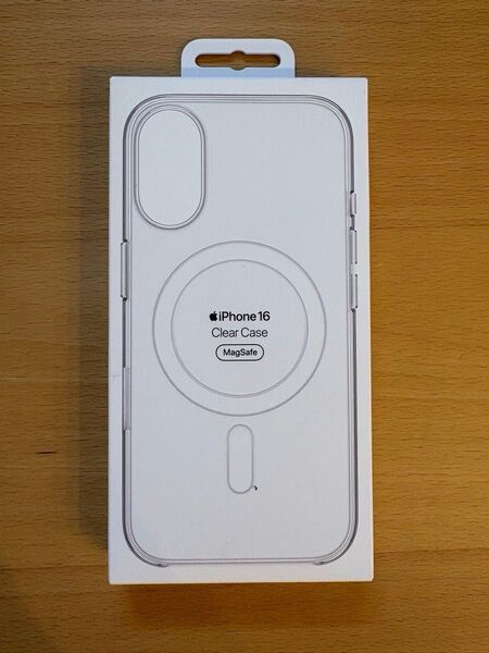MagSafe対応iPhone16iPhone Apple 純正品 アイフォン16 クリアケース キズあり