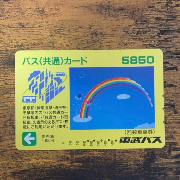 【使用不可・コレクション用】バス共通カード