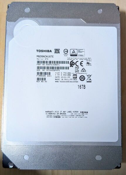 MG08ACA16TE 中古品 ②