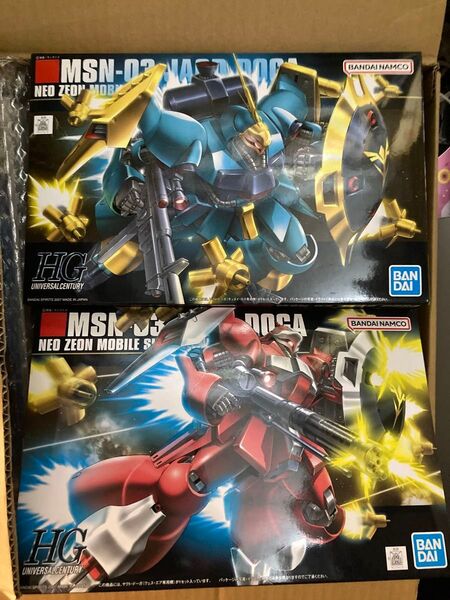 MSN-03 ヤクト ドーガ クエス ギュネイ セット 1/144スケール 機動戦士ガンダム 逆襲のシャア