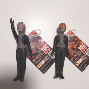 ピット星人 ピンク オレンジ 2体セット ウルトラ怪獣シリーズ 新品タグ付き