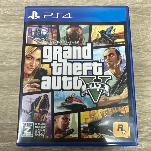 PS4 グランド セフト オートV グランドセフトオート5 GTA5 プレイステーション4 ゲームソフト