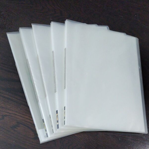 キングジム シンプリーズ クリアーファイル 透明 A4タテ 10ポケット 186TSPH Simplease CLEARFILE