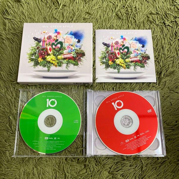 初回限定盤 DVD付 Mrs. GREEN APPLE CD+DVD/10 25/7/8発売 【オリコン加盟店】