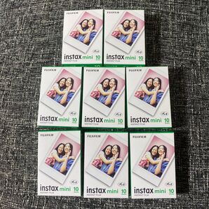 instax mini チェキフィルム INSTAX MINI JP1まとめ売り 8箱セット 合計80枚 新品未開封