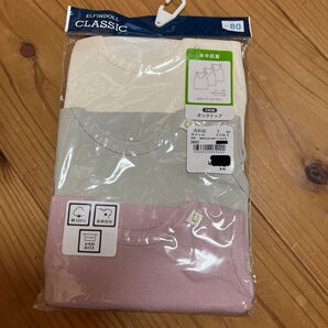 西松屋 ELFINDOLL CLASSIC タンクトップ 3枚組 80cm