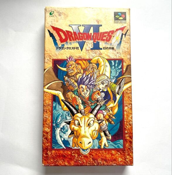 【スーパーファミコン】ドラゴンクエスト6 エニックス 中古品 動作確認済み