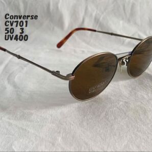 Converse CV701 50□3 サングラス ブラウン UV400
