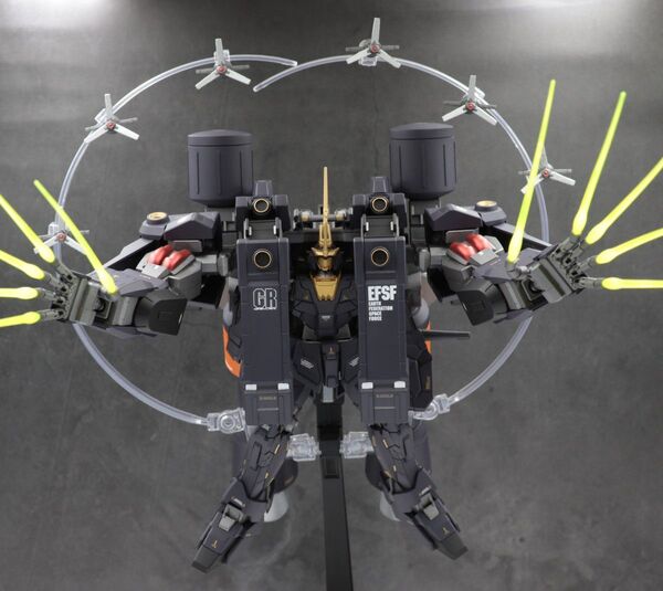 HG 1/144 ユニコーンガンダム2号機バンシィ 改造 完成品
