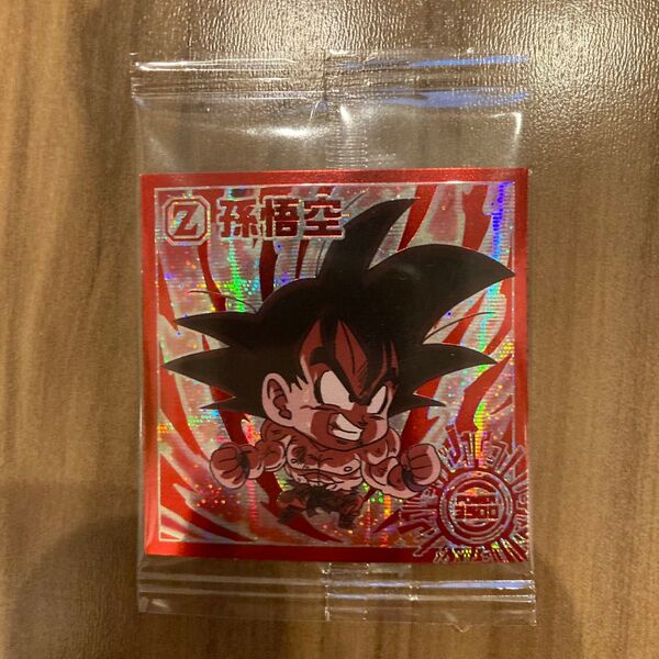 未開封 ドラゴンボール超戦士シールウエハース超 激突の戦士たち 技GR 29.孫悟空