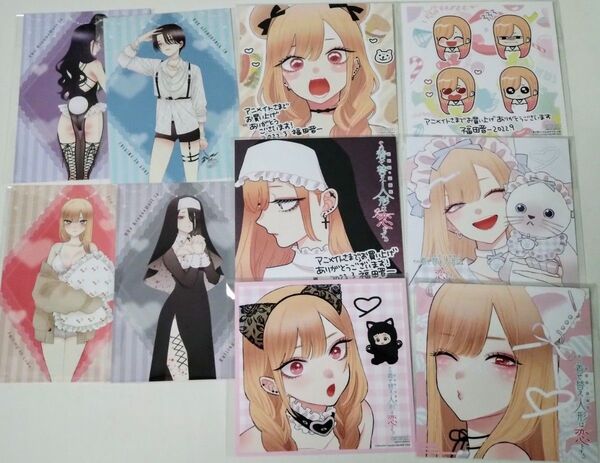 その着せ替え人形は恋をする アニメイト 特典 複製ミニ色紙 6枚 ポストカード 4枚 セット