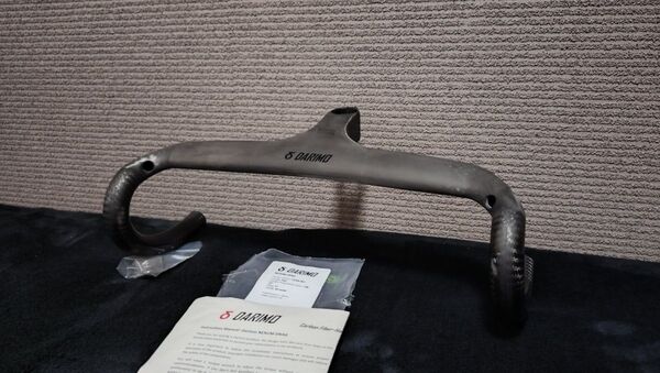 【新品】DARIMO NEXUM DRAG 一体型バーステム 超軽量 211g UDマット 360x100 -6° 6度フレア