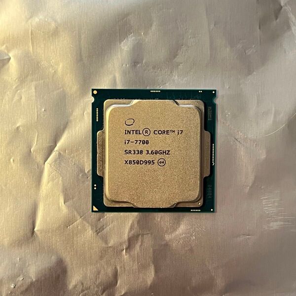 CPU CORE i7-7700 3.60GHZ 第7世代 INTEL