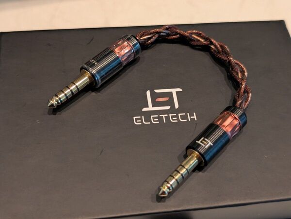 Eletech Ode to laura IC 4.4mm 特注ケーブル(GNDあり)