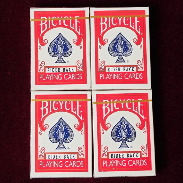 【4個】バイシクルゴールドスタンダード オハイオ beeストック bicycle gold standard 赤裏4個
