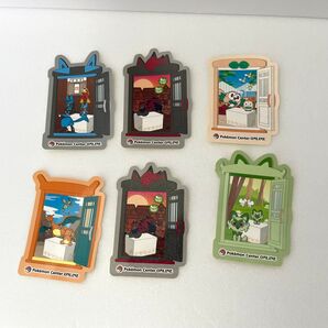 ポケモンセンターオンライン ステッカーセット ホロ2種ノーマル4種