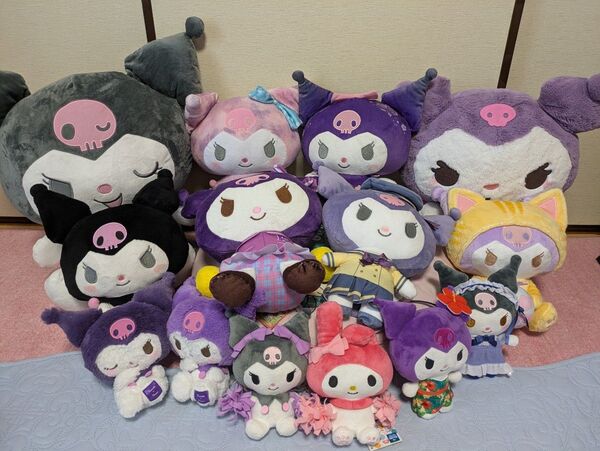 クロミ ぬいぐるみ マスコット セット まとめ プライズ BIG サンリオ Sanrio
