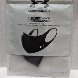 新品 UNDER ARMOUR UAスポーツマスク フェザーウエイト マスク L/XL ブラック アンダーアーマー